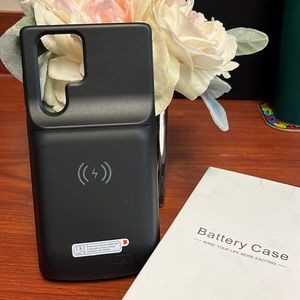 Never used battery case charger galaxy s22 ultra